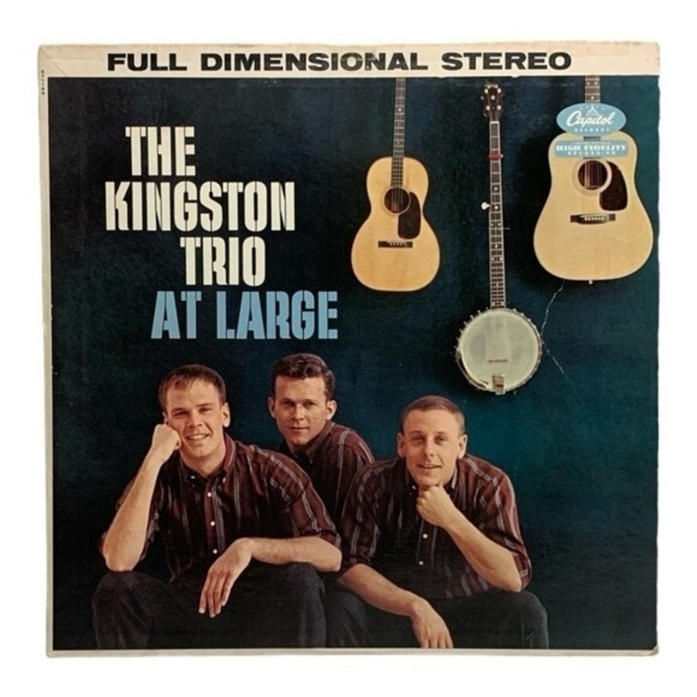 LP Kingston Trio - At Large Vinyl Record